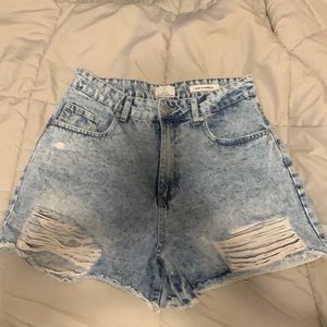 Jean shorts